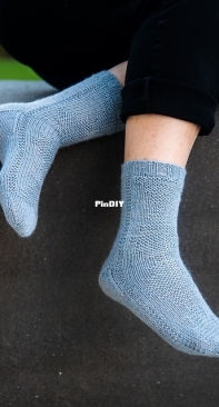 Home on the Range Socks by Crystal Tea Knits
