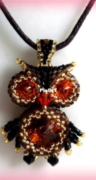 Assza Beading Arts - Owl Pendant Beading  + Xmas Angel