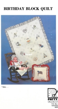 Patty Ann Creations - Leaflet 103 - Birthday Block Quilt