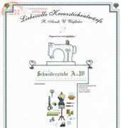 Liebevolle Kreuzstichentwurfe LKE B-158-11 - Kleines Schneidermustertuch