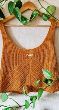 Nomad Stitches - Sandra Gutierrez - Fenix Tank Top