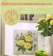 Les Brodeuses Parisiennes - Etude aux roses - Reine Lucia by V. Enginger