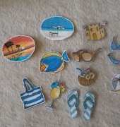Seaside Refrigerator Magnet