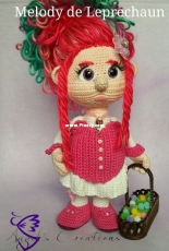 Angels Creations Crochet - Angelique Luijkman -Melody the Leprechaun