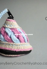 Cherry Berry Crochet - Taisija Katane - Coin Purse