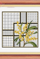 Needlecrafts: Wattle and Blackwork