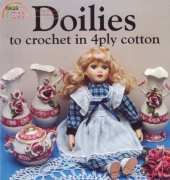 Craft Moods Publication BK25 Doilies to crochet in 4ply cotton by Vicki Moodie