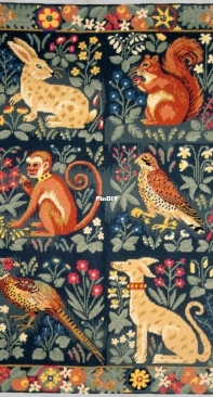 Hunting Rug - Candace Bahouth - Ehrman-Needlepoint XSD + PCS
