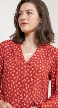 Seamwork - Cosmo Collared Blouse  - Sizes 00 – 30