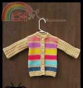 Sonya Blackstone- Color Block Cardigan  (Baby)