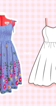 Patrones dm  - Dulce Maria - Francis Dress - Sizes XS-XXL