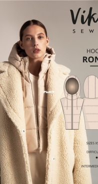 Viki Sews  - Roni Hood - English