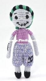 Círculo SA - Croche da Paula - Paula de Tassia Ferreira - Halloween boy- Menino Halloween - Portuguese - Free