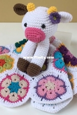 Tilly Some - Natalya Birina - Happy Cow Security Blanket