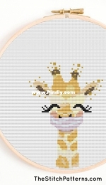 The Stitch Patterns - Mask Giraffe