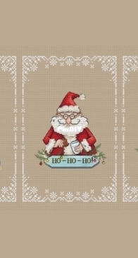 Santas trio by Nadezhda Nagornaya