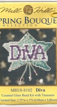 Mill Hill - Spring Bouquet Collection MH18-8102 Diva XSD