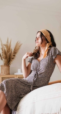 Made Label - Dusky Rose Dress - Sizes AU 4-16