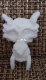 Diegos head - needle felting
