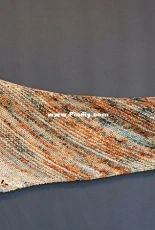 Pine Lake Shawl by Jaala Spiro-Free