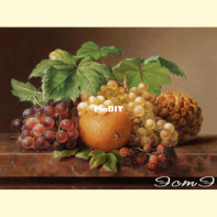 EstE 200 Still Life of Orange and Blackberries