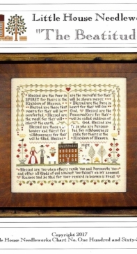 Little House Needleworks LHN 167 Beatitudes Sampler XSD