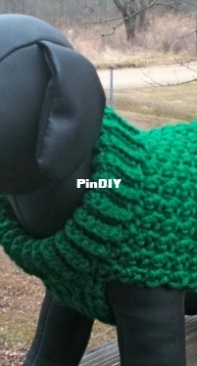 Ozarknomad - Toni Lansing - St. Paddys Day Dog Sweater