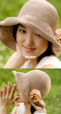 Pierrot Yarns - 27-G723H - Relax Ramie Hat - Free
