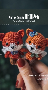 LovLoops - Lov Loops -  - Jenifer Mota - The Fox Couple - Sr e Sra Kim O Casal Raposa - Portuguese - Free