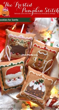 The Frosted Pumpkin Stitchery - Cookies for Santa