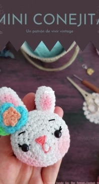 Vivir Vintage - Karla Evangelina Kopaitich - Mini bunny - Mini conejita - Spanish - Free