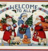 Dimensions 8443 Christmas Welcome