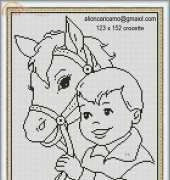 Aliona Alionca Ricamo Cavalli  - Con cavallo = .xsd