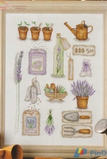 Lavender Sampler by Joanne Aston for Anchor from Cross Stitch Gold 57 XSD