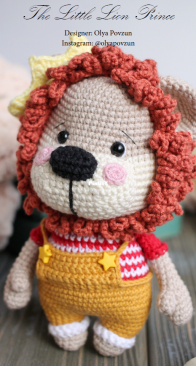 Massima design - Olya Olga Povzun - The Little Lion Prince - English Translated