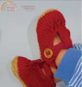 MadmonkeyKnits- Baby retro Clark´s sandals