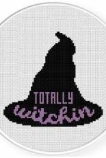 Daily Cross Stitch - Totally Witchin