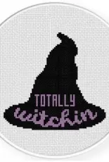 Daily Cross Stitch - Totally Witchin