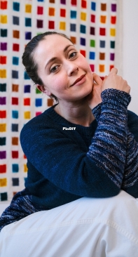 Galaxy Sweater by Lisa R. Myers-Free