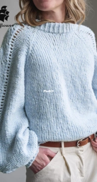 Above Clouds Sweater-Santiago Style by Maria Moller - Mayflower - Danish