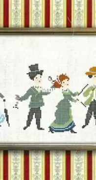 Walk in the park 1900s Fashion - Perrette Samouiloff