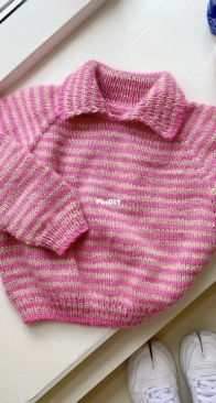 Stripe Overload Polo Kid by Mie Firring - Spektakelstrik