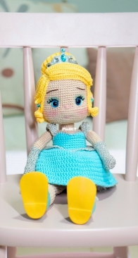 Meu Atelie Croche - Priscila de Oliveira - Cinderella - Cinderela - Portuguese