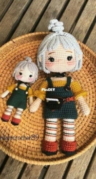 Moonlight Crochet - MoonlightCrochet89 - Nguyệt Vũ Thị - Jade Doll - Boneca Jade - Portuguese - Translated