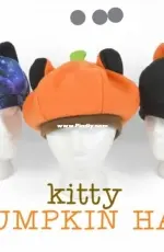 Kitty Pumpkin Hat by Choly Knight - Sew Desu Ne? - Free