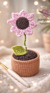 Flowerpot crochet