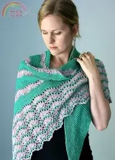 Pennae Shawl by Hilary Smith Callis (The Yarniad)