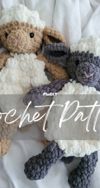 The Cosy Stitch - Tara Farrell - Lolo the Lamb Snuggler