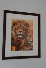 Lanarte 35047 Lion Family