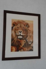 Lanarte 35047 Lion Family